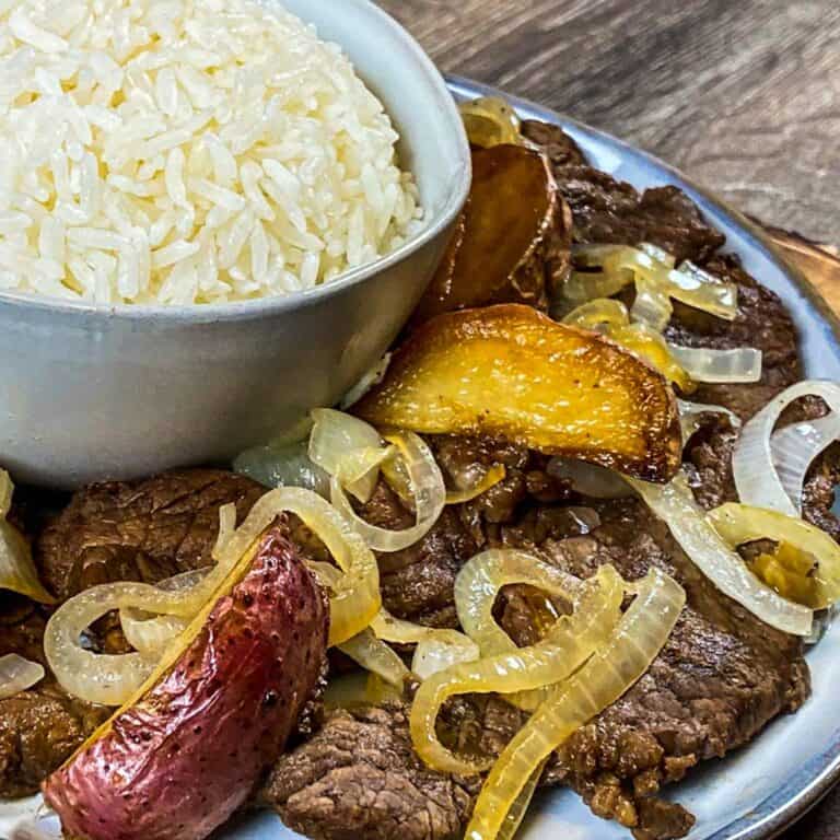 Filipino Beef Steak Recipe with Onions (Bistek) - JOZmahal