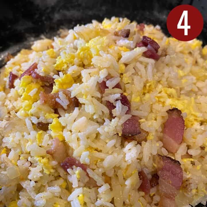 Bacon and Egg with Garlic Fried Rice JOZmahal
