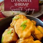 Dynamite Shrimp Sweet and Spicy for Pinterest.