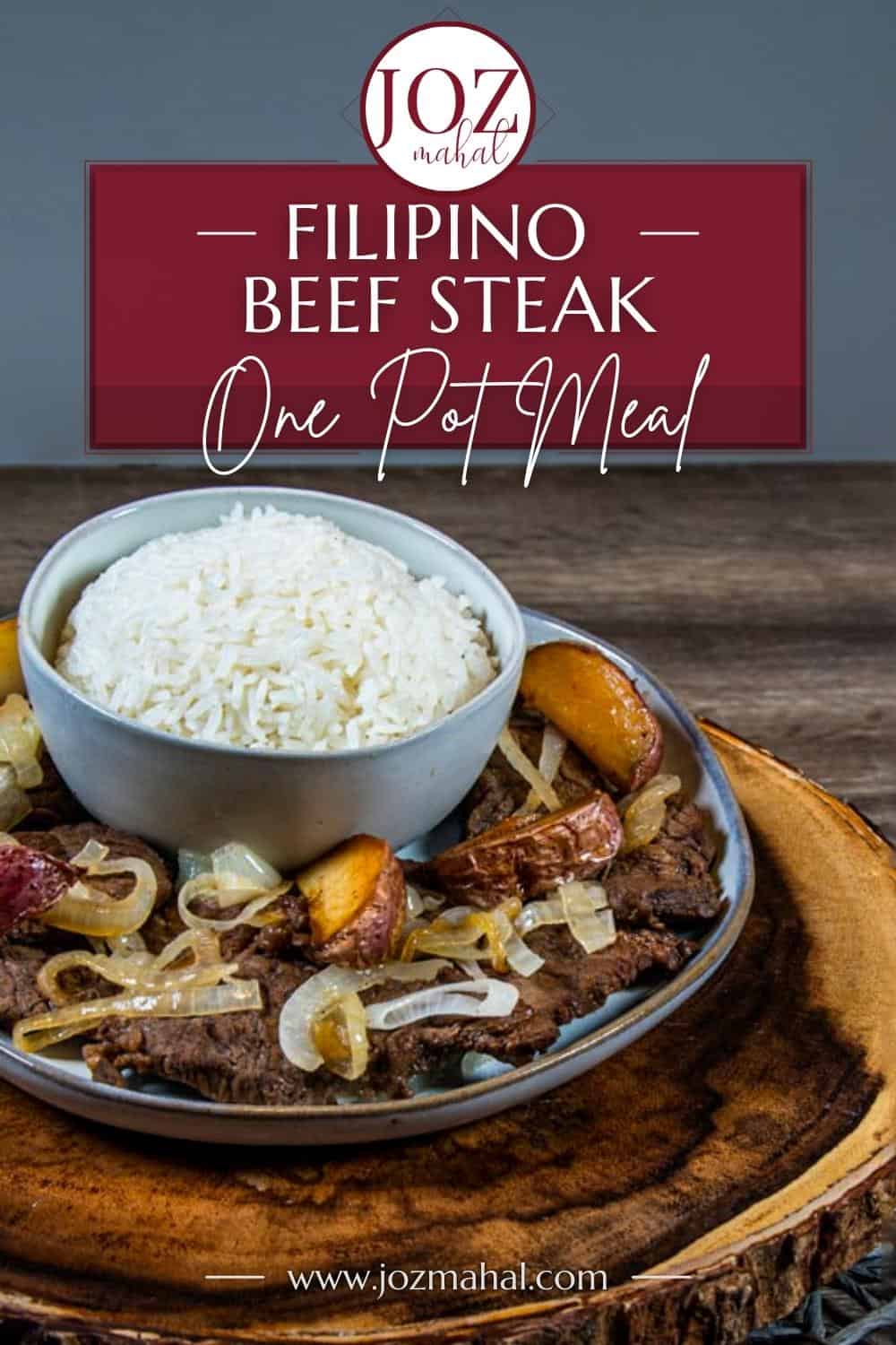 Filipino Beef Steak Recipe with Onions (Bistek) - JOZmahal