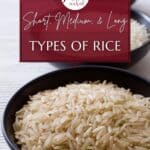 Type of rice for Pinterest.